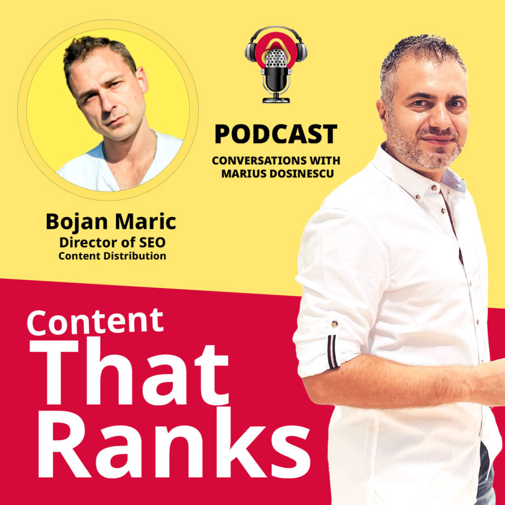 SEO content that ranks, conversations with Marius Dosinescu - Aysa.ai, seo automation platform for ecommerce industry
